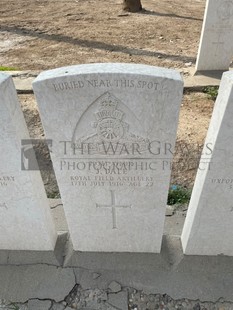 BAGHDAD (NORTH GATE) WAR CEMETERY - DALE, J